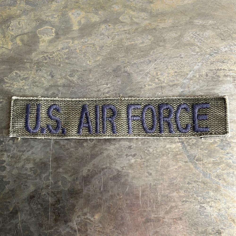 U.S. AIR FORCE embroidered tape patch - Vintage